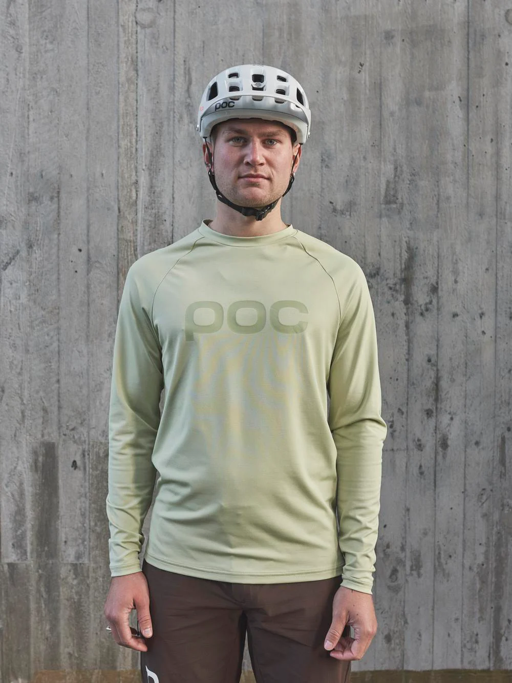 Koszulka rowerowa POC M'S REFORM ENDURO - Prehnite Green - Image 2