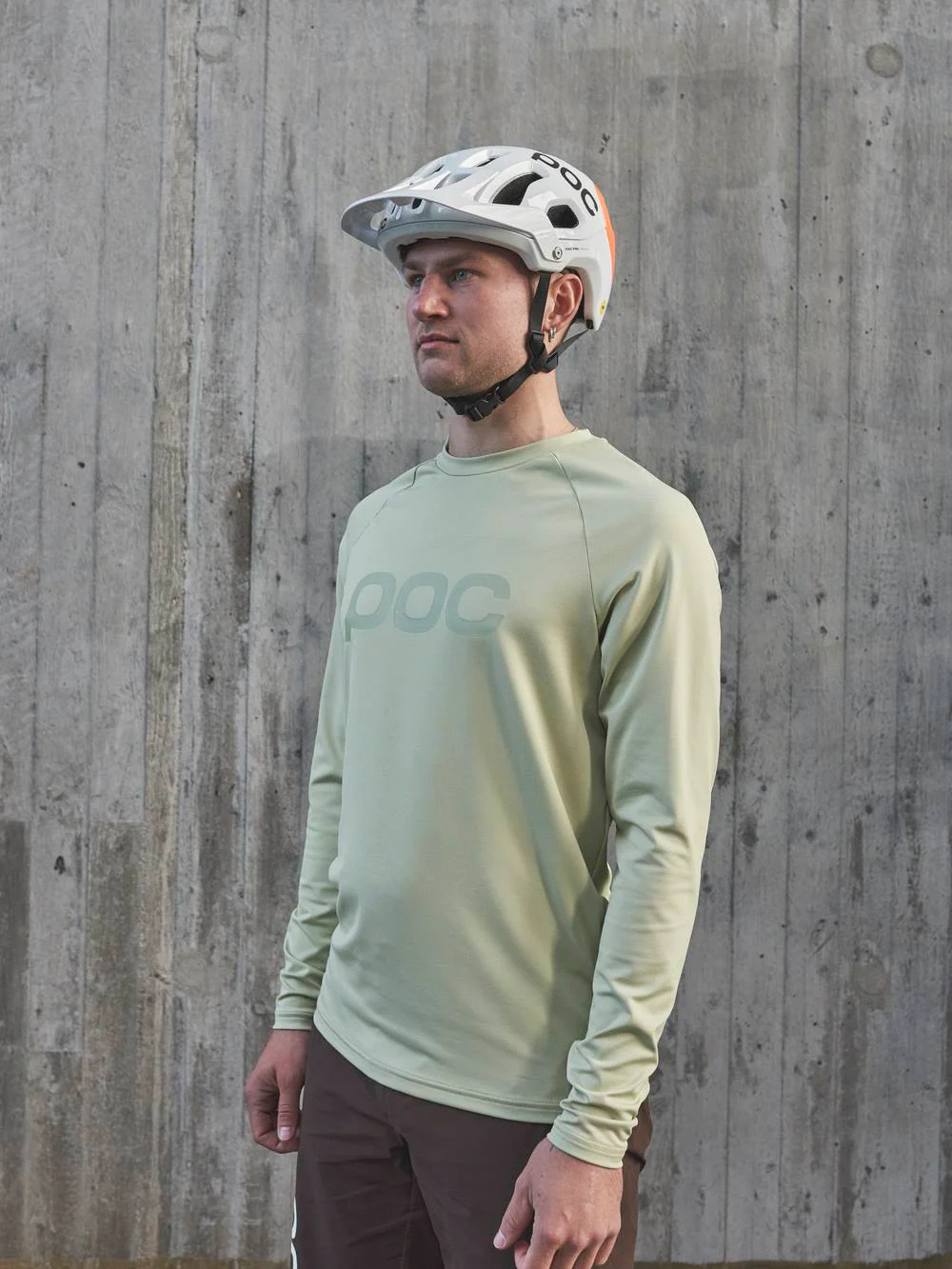 Koszulka rowerowa POC M'S REFORM ENDURO - Prehnite Green - Image 3