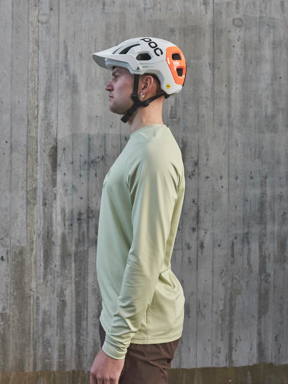 Koszulka rowerowa POC M'S REFORM ENDURO - Prehnite Green - Image 4