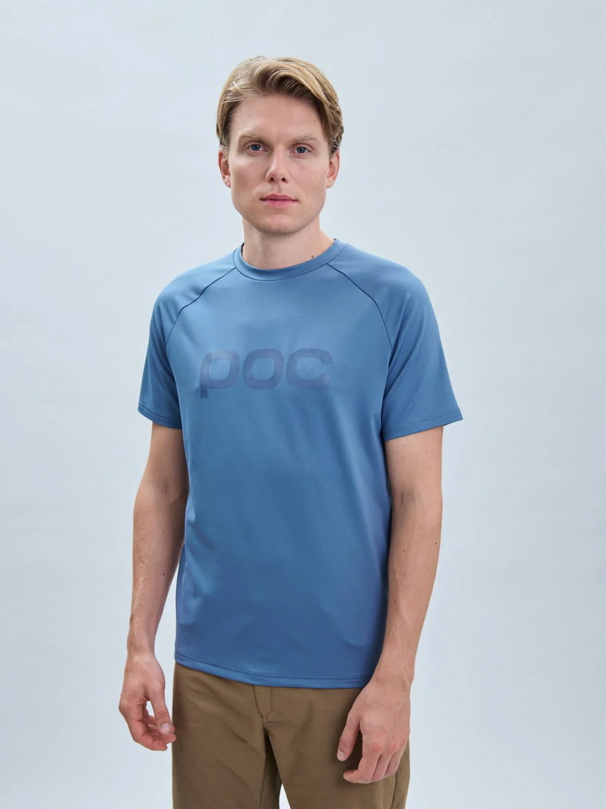 Koszulka rowerowa POC M's Reform Enduro Tee blue - Calcite Blue - Image 2