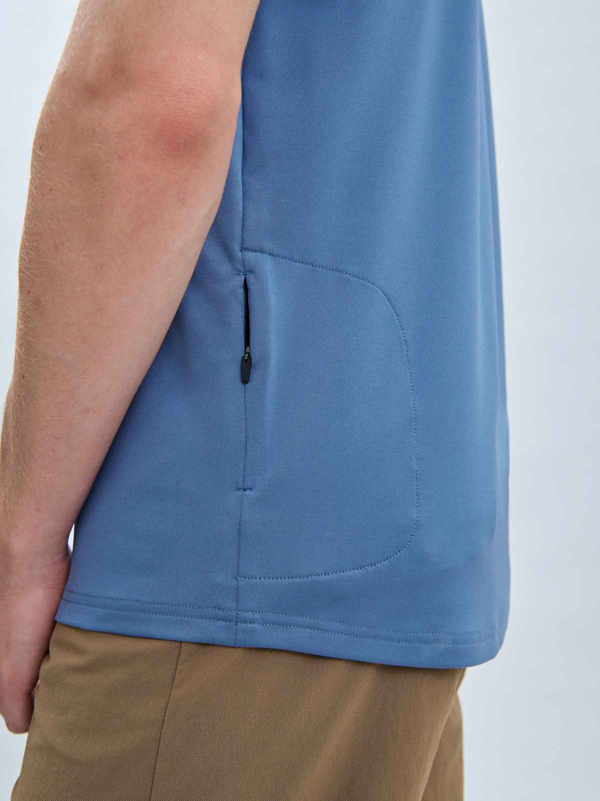 Koszulka rowerowa POC M's Reform Enduro Tee blue - Calcite Blue - Image 4