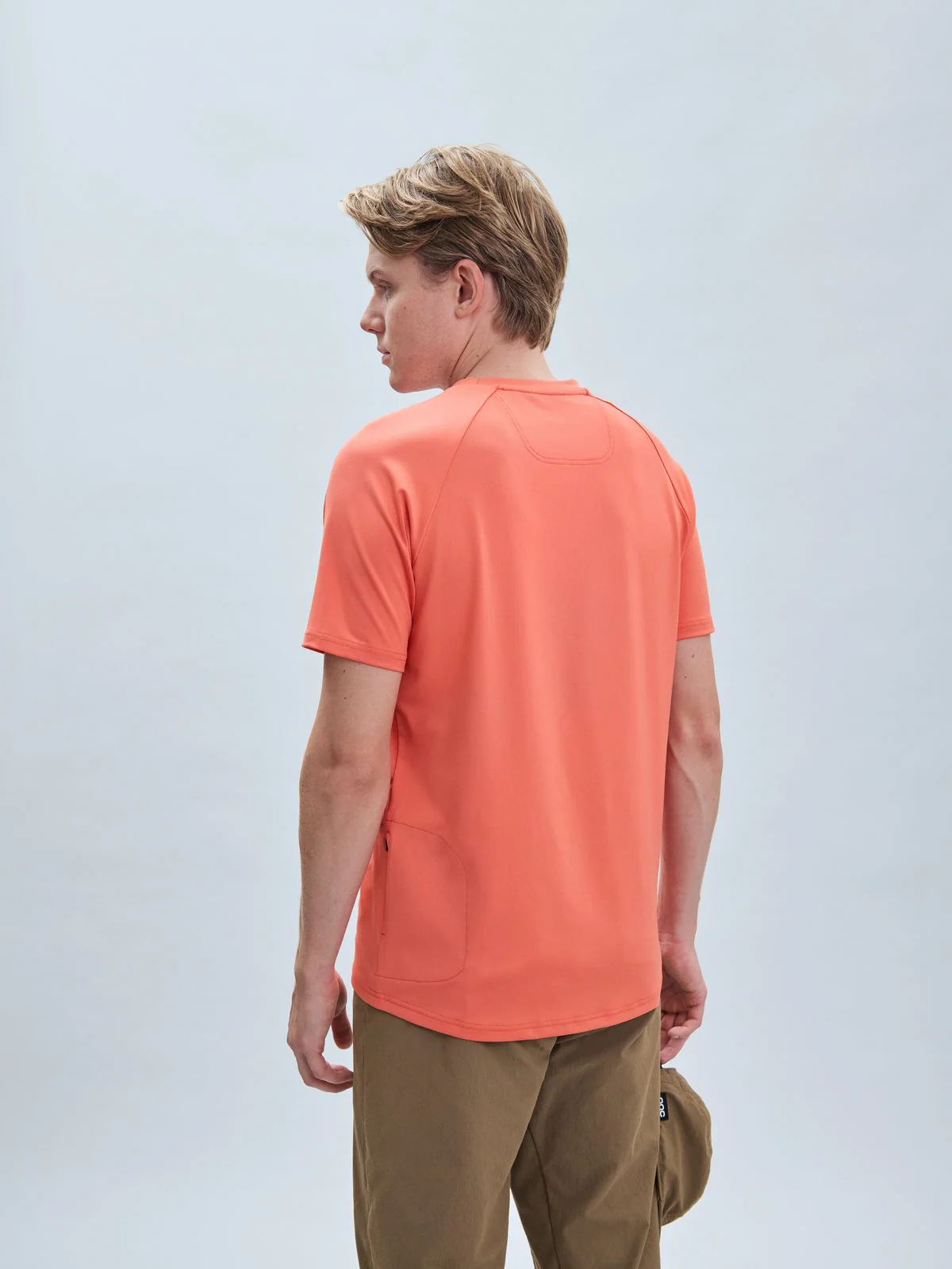 Koszulka rowerowa POC M's Reform Enduro Tee - Ammolite Coral - Image 3