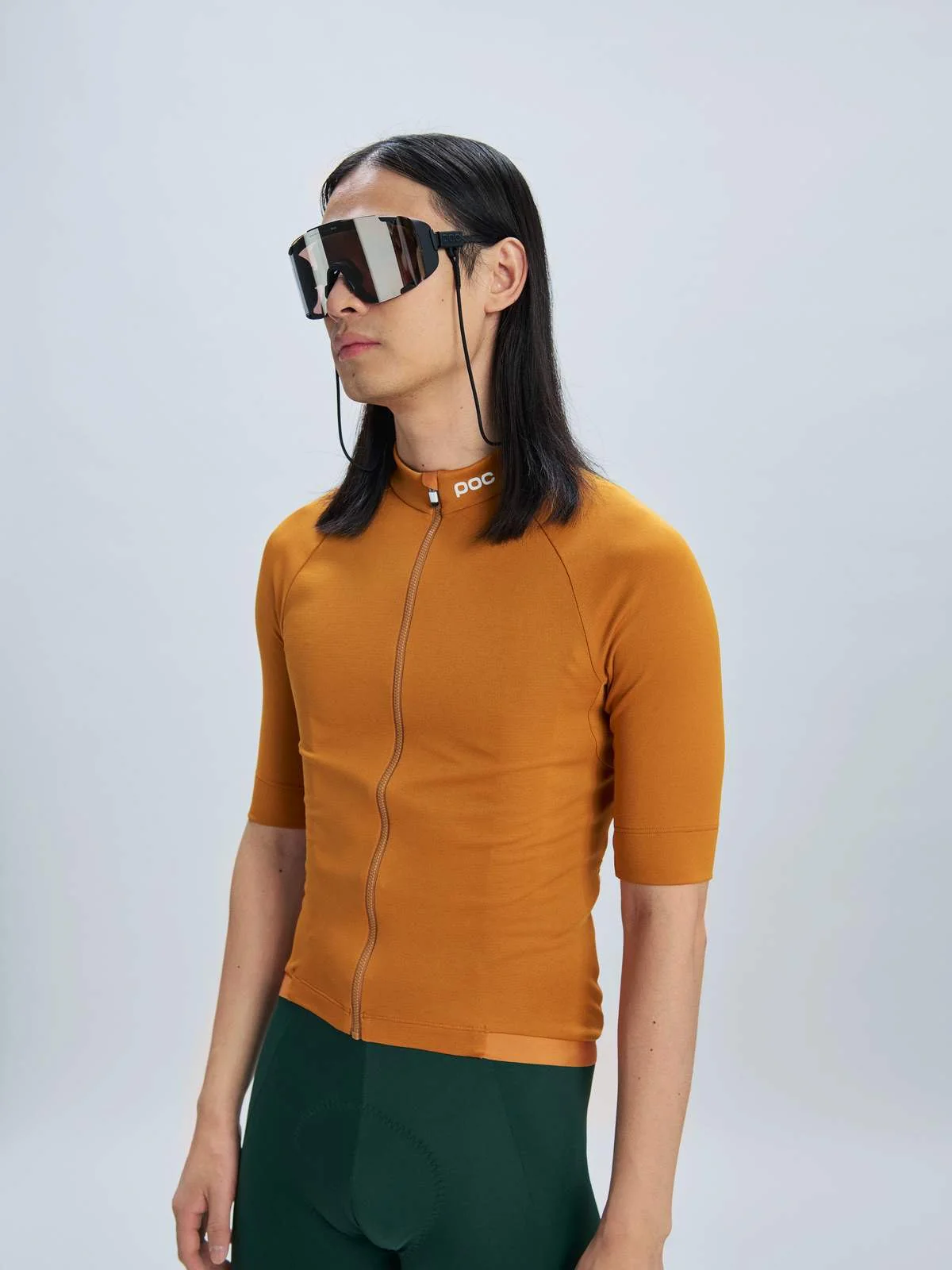 Koszulka rowerowa POC M's Thermal Lite Jersey - Bauxite Brown - Image 2