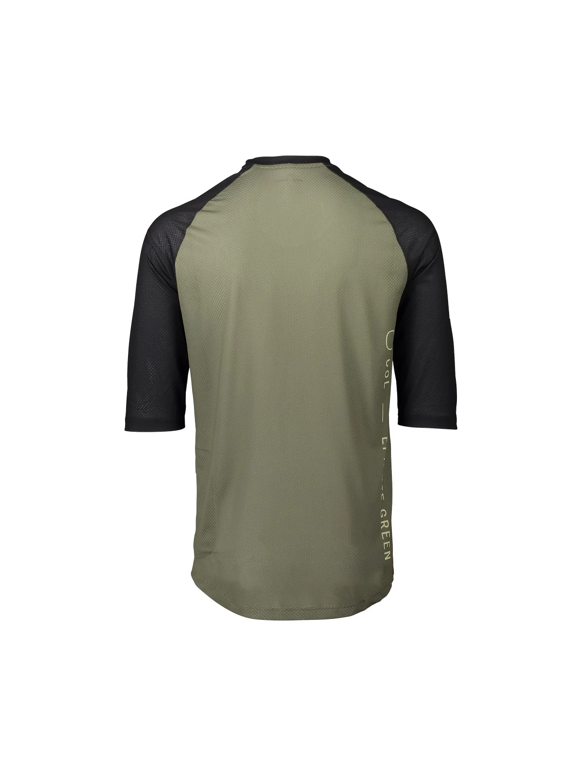 Koszulka rowerowa POC MTB PURE 3/4 - Epid. Green/Ur. Black - Image 5