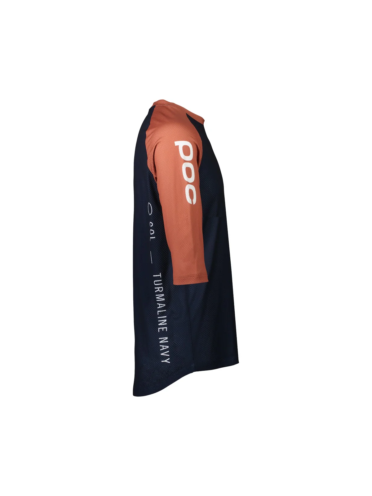 Koszulka rowerowa POC MTB Pure 3/4 Jersey - Turmaline Navy/Himalayan Salt - Image 2