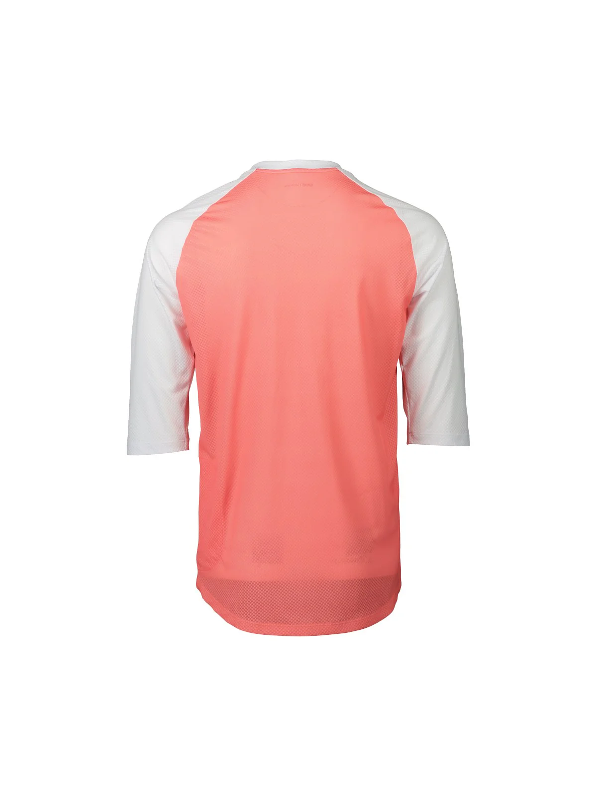 Koszulka rowerowa POC MTB Pure 3/4 Jersey - Ammolite Coral/Hydr. White - Image 3