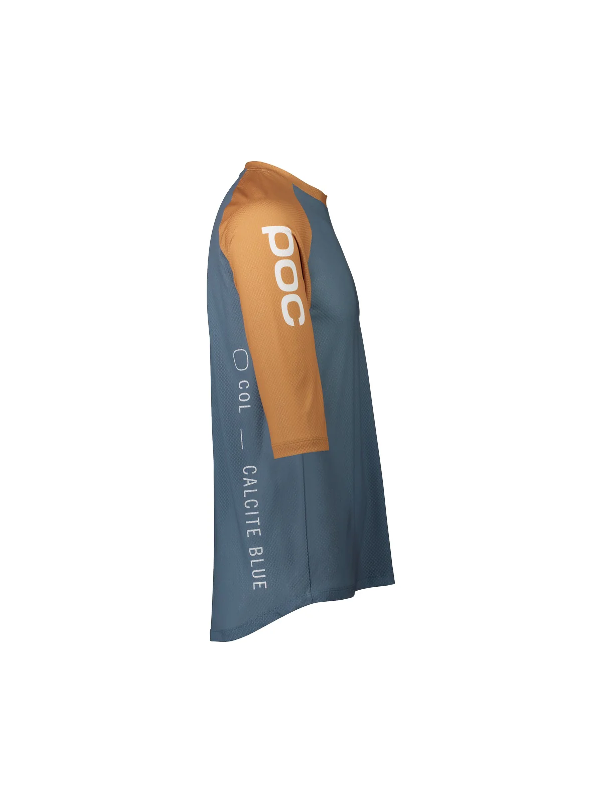 Koszulka rowerowa POC MTB Pure 3/4 Jersey - Calcite Blue/Aragonite Brown - Image 4