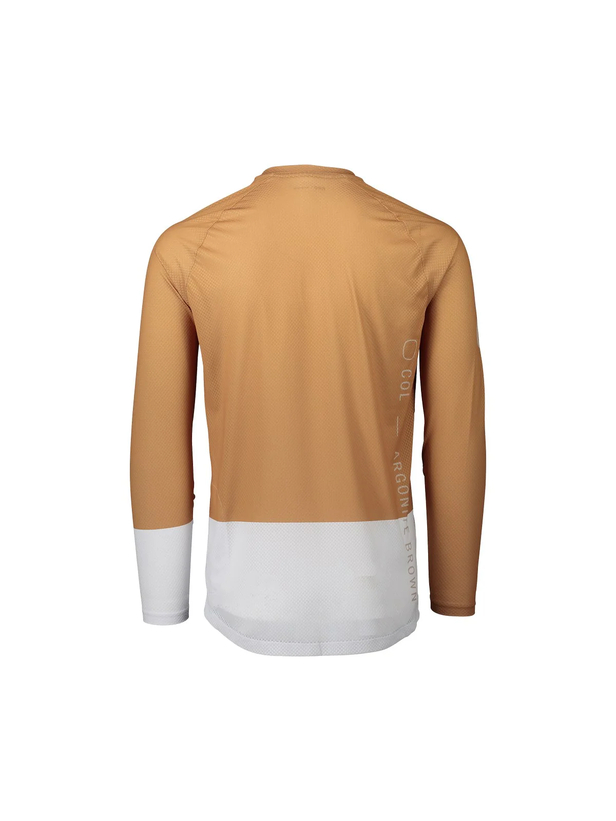Koszulka rowerowa POC MTB PURE LS - Arag. Brown/Hydr. White - Image 6