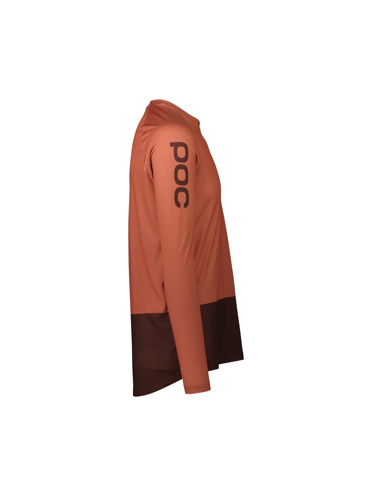 Koszulka rowerowa POC MTB Pure LS Jersey - Himalayan Salt/Axinite Brown - Image 6