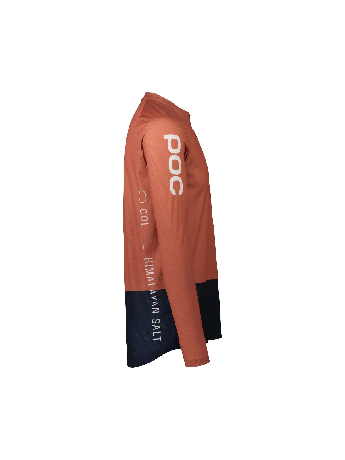 Koszulka rowerowa POC MTB Pure LS Jersey - Himalayan Salt/Turmaline Navy - Image 2