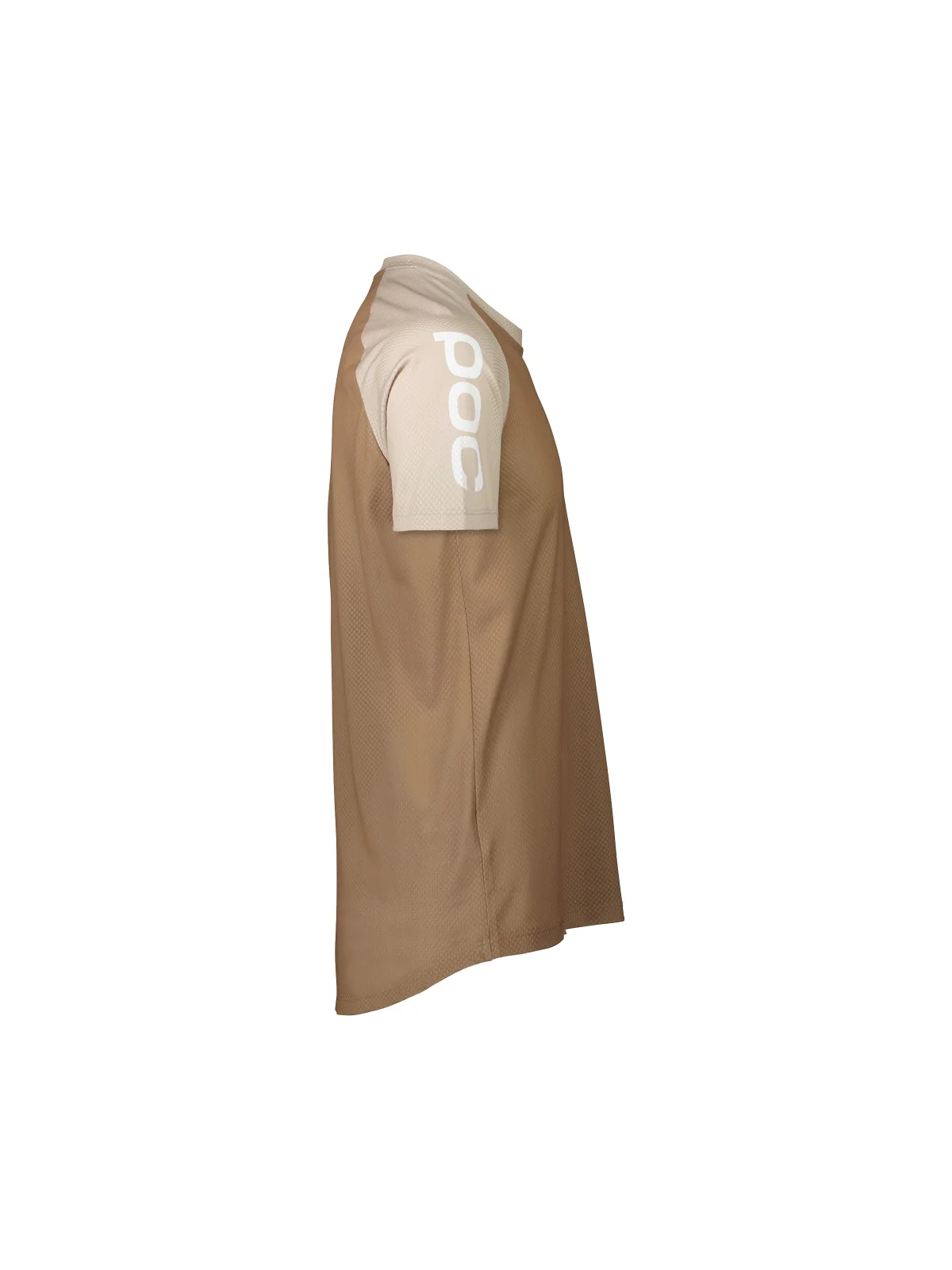 Koszulka rowerowa POC MTB Pure Tee - Jasper Brown/Lt Sandstone Beige - Image 6