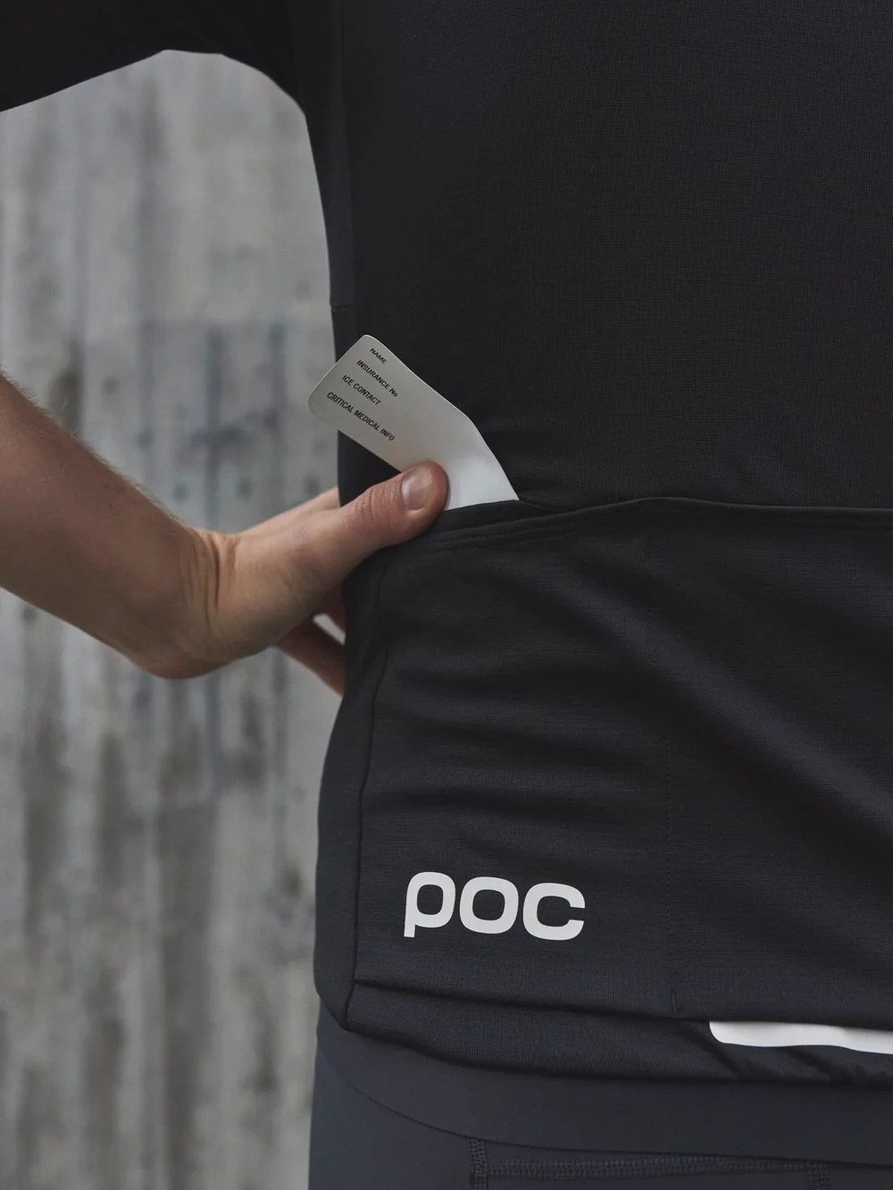 Koszulka rowerowa POC MUSE Jersey - Ur. Black - Image 4