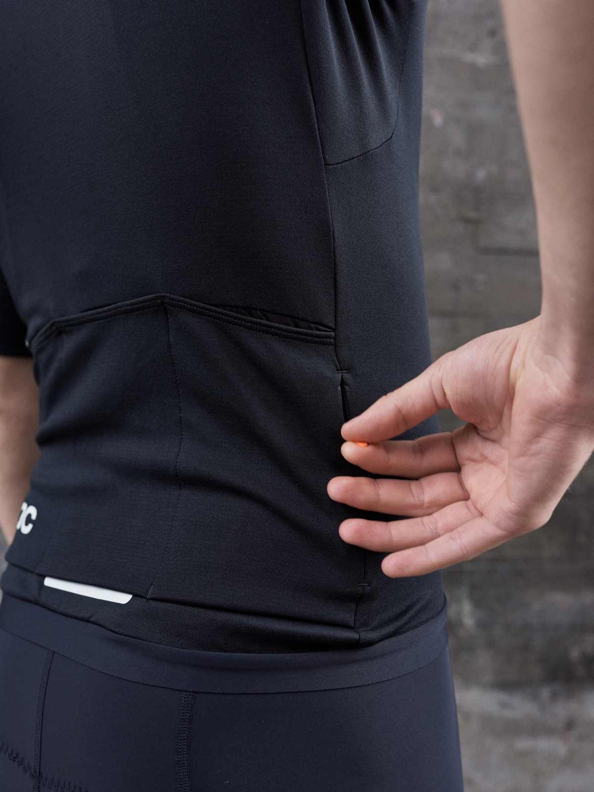 Koszulka rowerowa POC MUSE Jersey - Ur. Black - Image 7