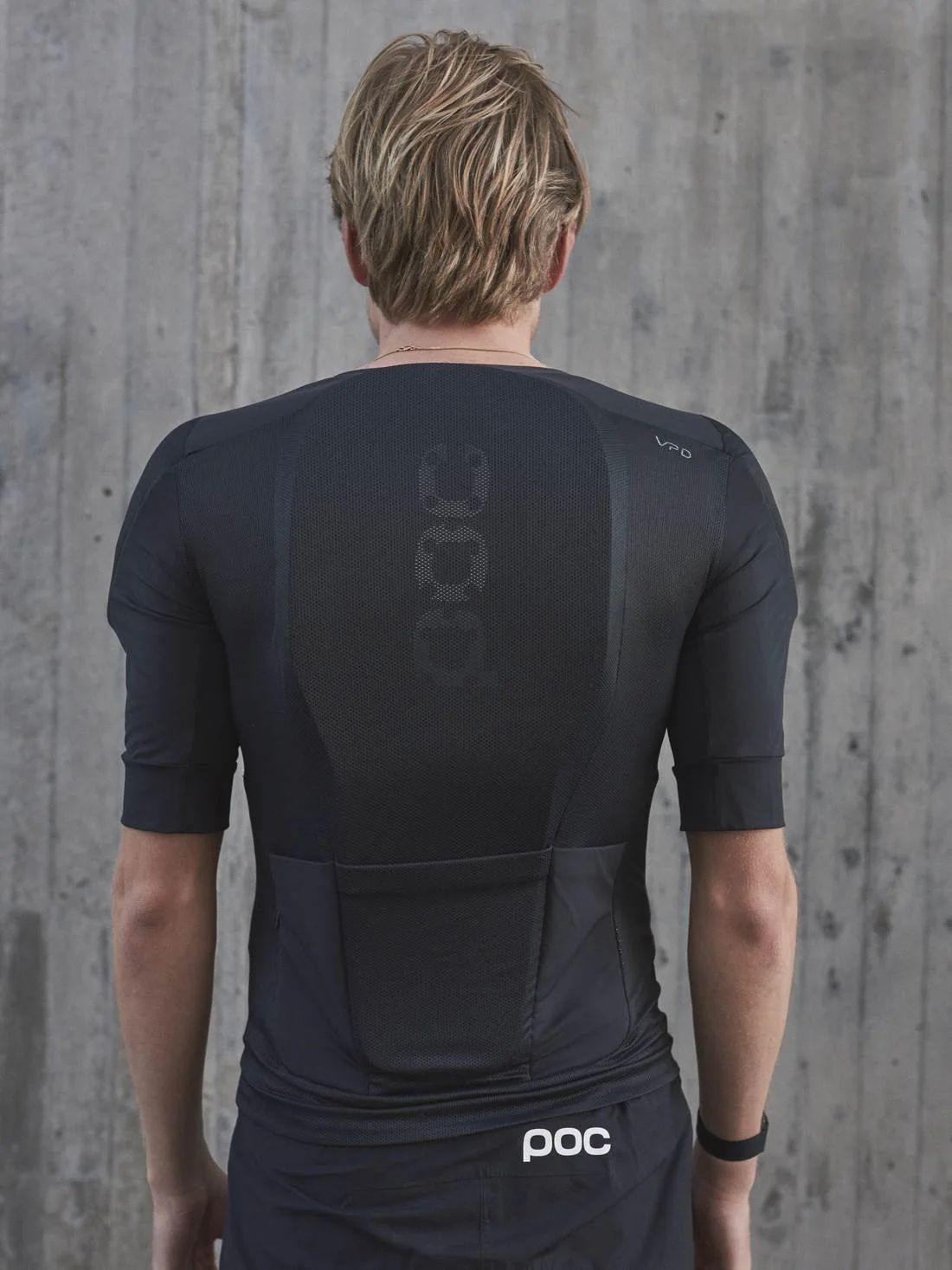 Ochraniacz rowerowy POC OSEUS VPD Tee - Ur. Black - Image 3