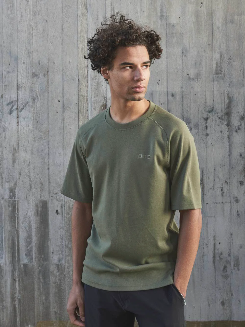 Koszulka rowerowa POC POISE Tee - Epid. Green - Image 2