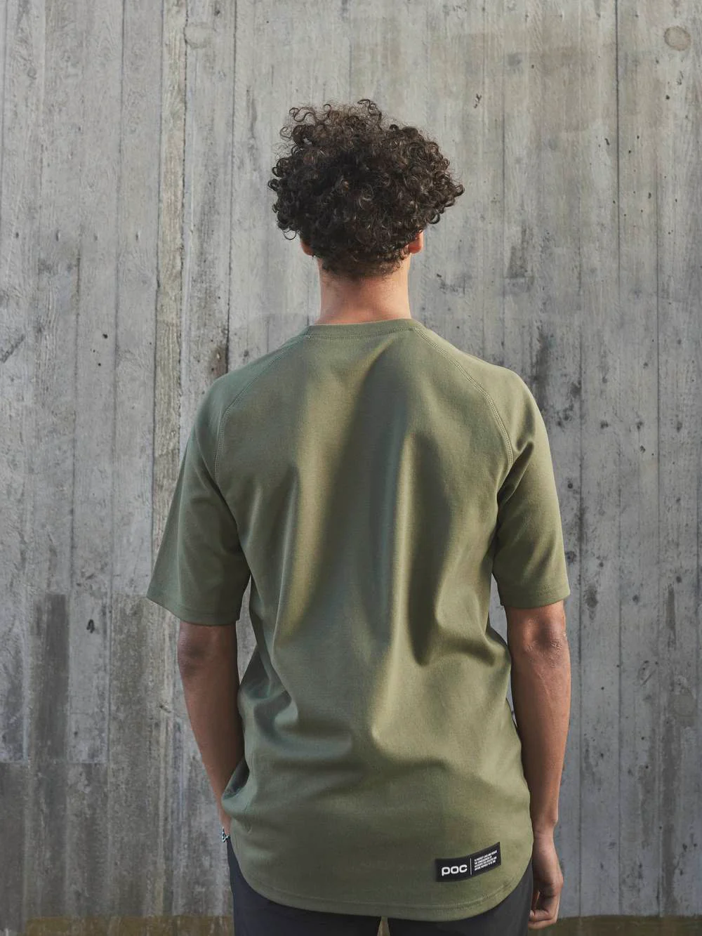 Koszulka rowerowa POC POISE Tee - Epid. Green - Image 4