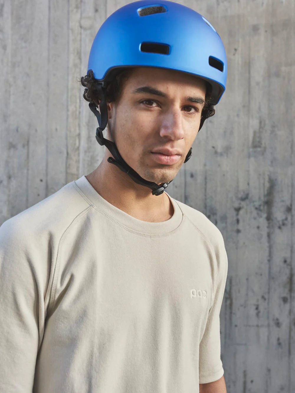 Koszulka rowerowa POC POISE Tee - Light Sand. Beige - Image 3