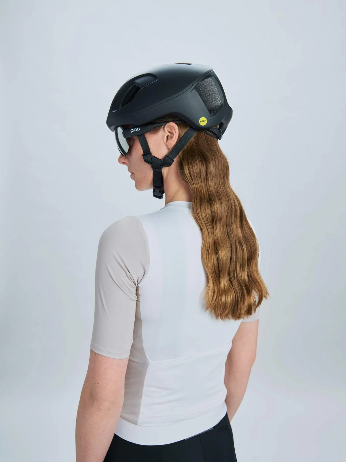 Koszulka rowerowa POC W´s Cadence Jersey - Okenite Off-White - Image 3