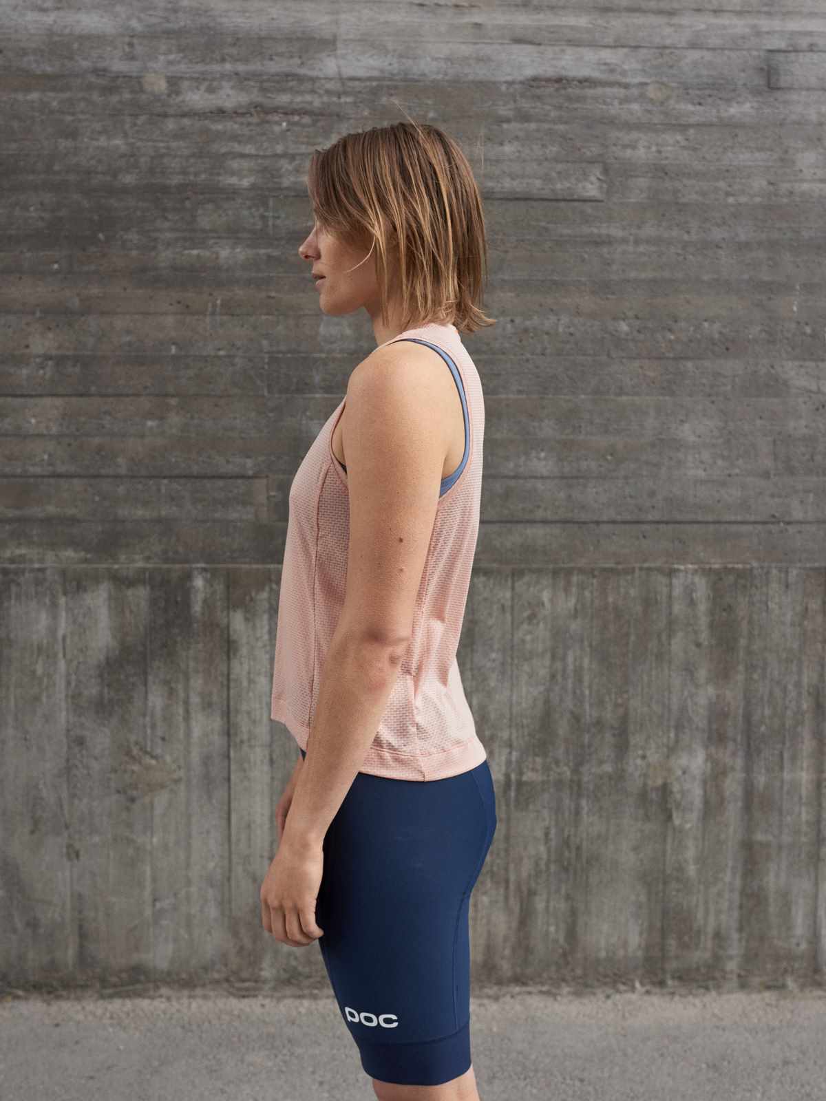 Koszulka rowerowa POC W's Air Indoor Vest - Rock Salt - Image 3