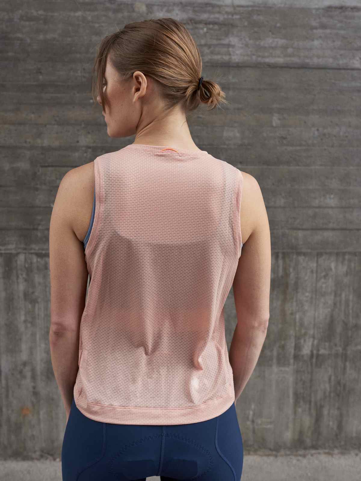 Koszulka rowerowa POC W's Air Indoor Vest - Rock Salt - Image 4