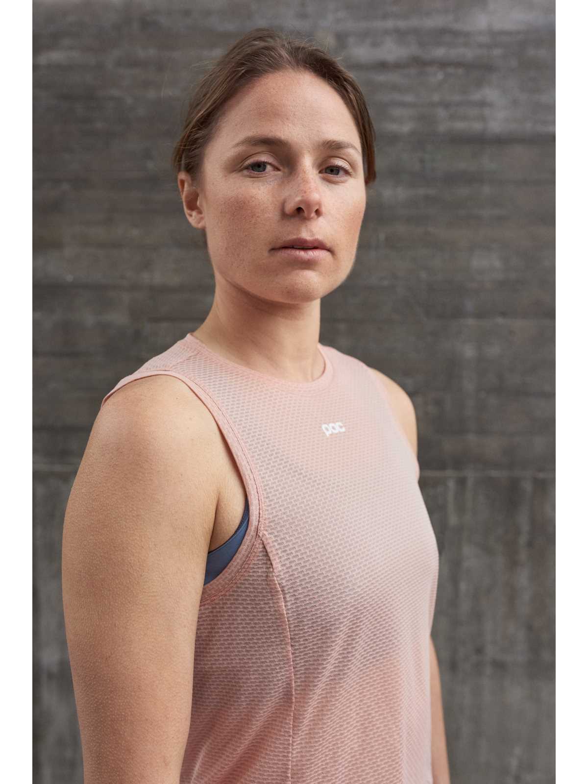 Koszulka rowerowa POC W's Air Indoor Vest - Rock Salt - Image 5