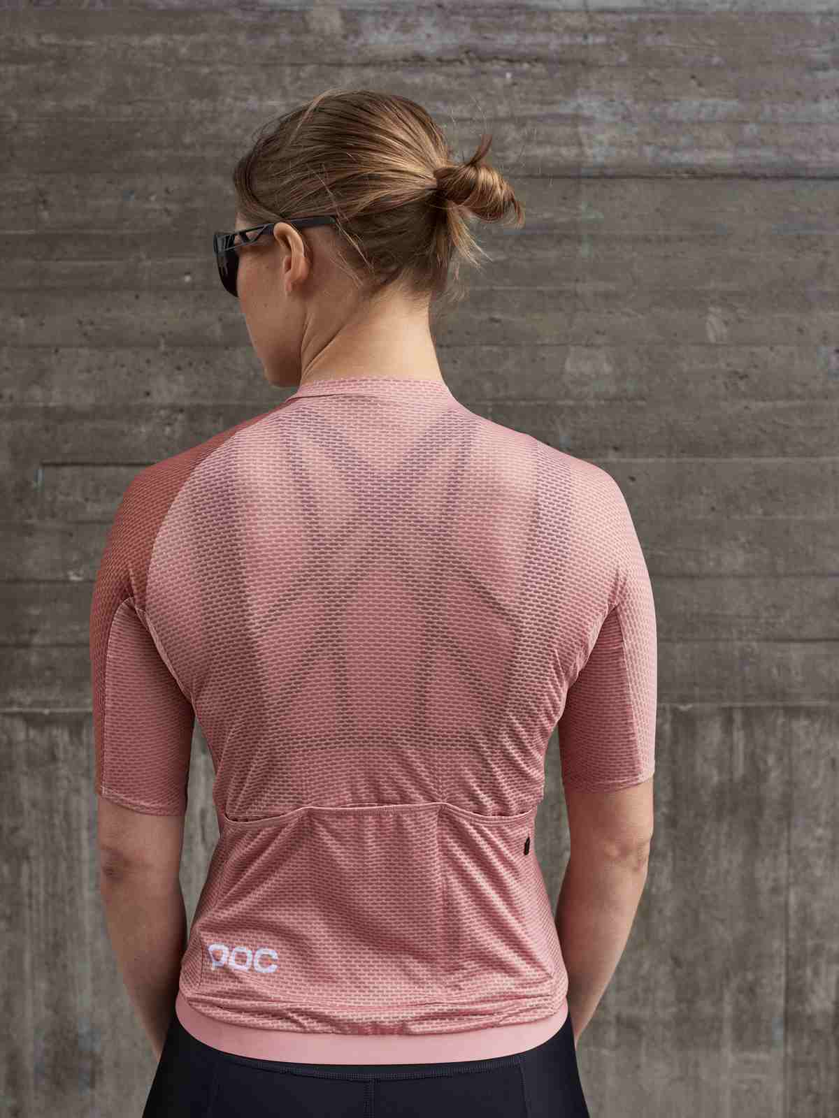 Koszulka rowerowa POC W's AIR Jersey - Rock Salt/Himalayan Salt - Image 3