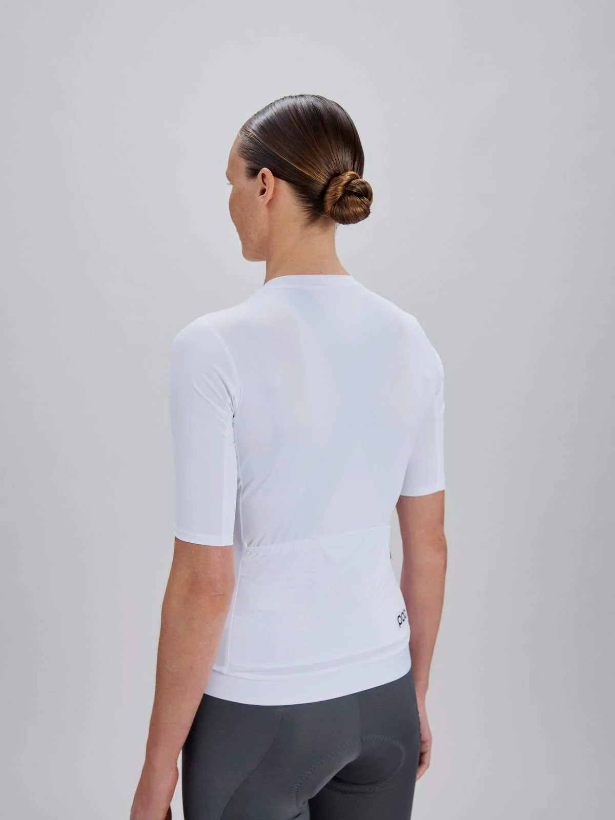 Koszulka rowerowa POC W's Cadence Jersey - Hyd. White - Image 3