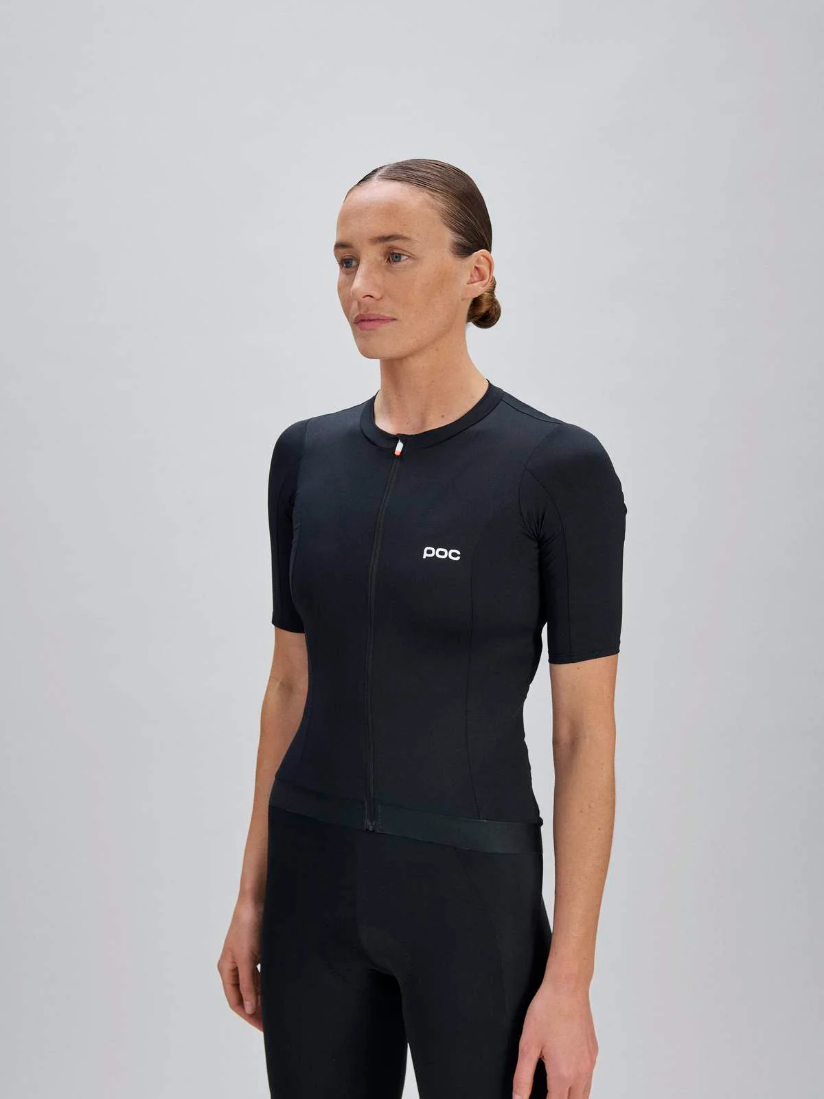 Koszulka rowerowa POC W's Cadence Jersey - Ur. Black - Image 2