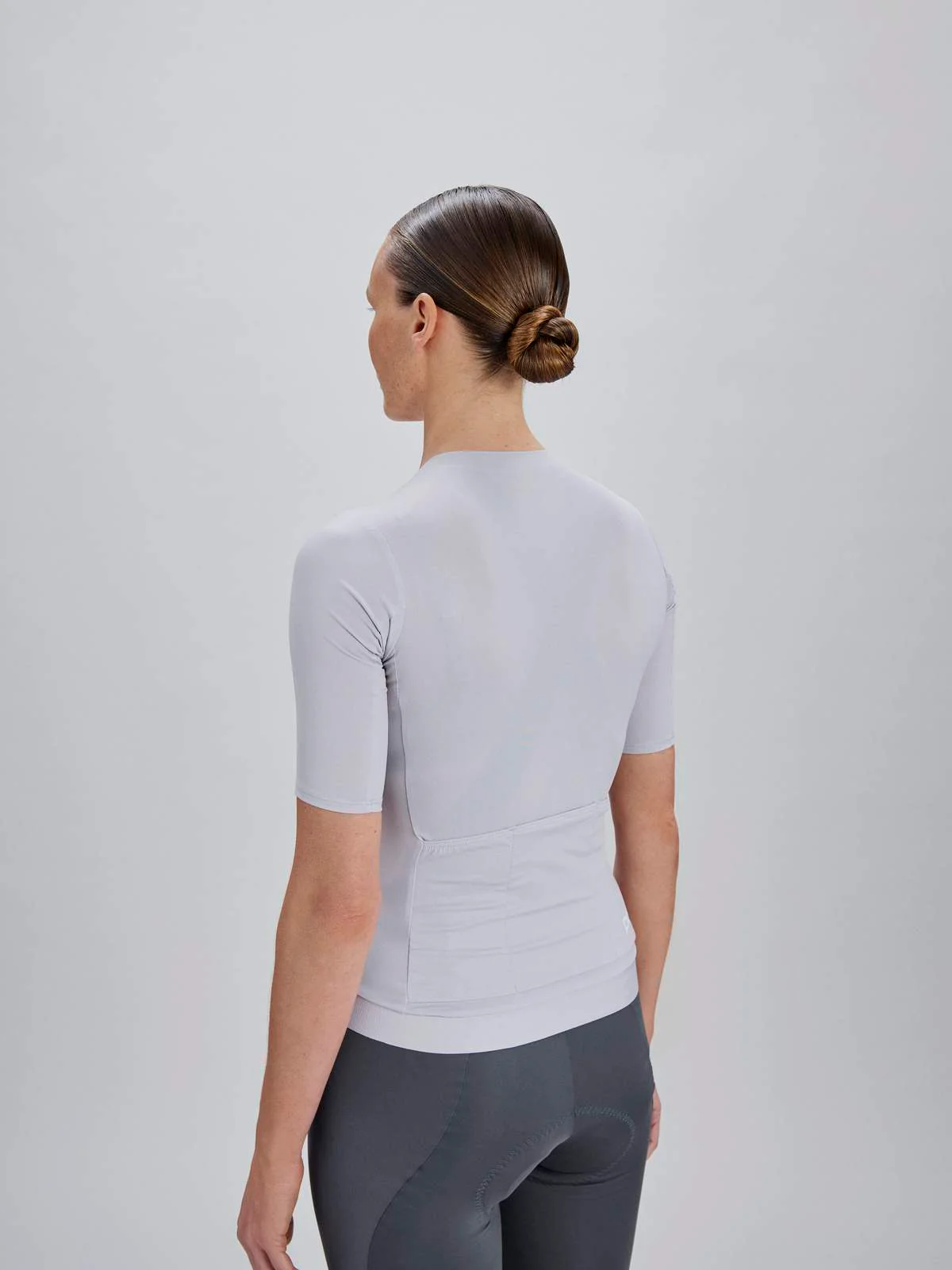 Koszulka rowerowa POC W's Cadence Jersey - Granite Grey - Image 3