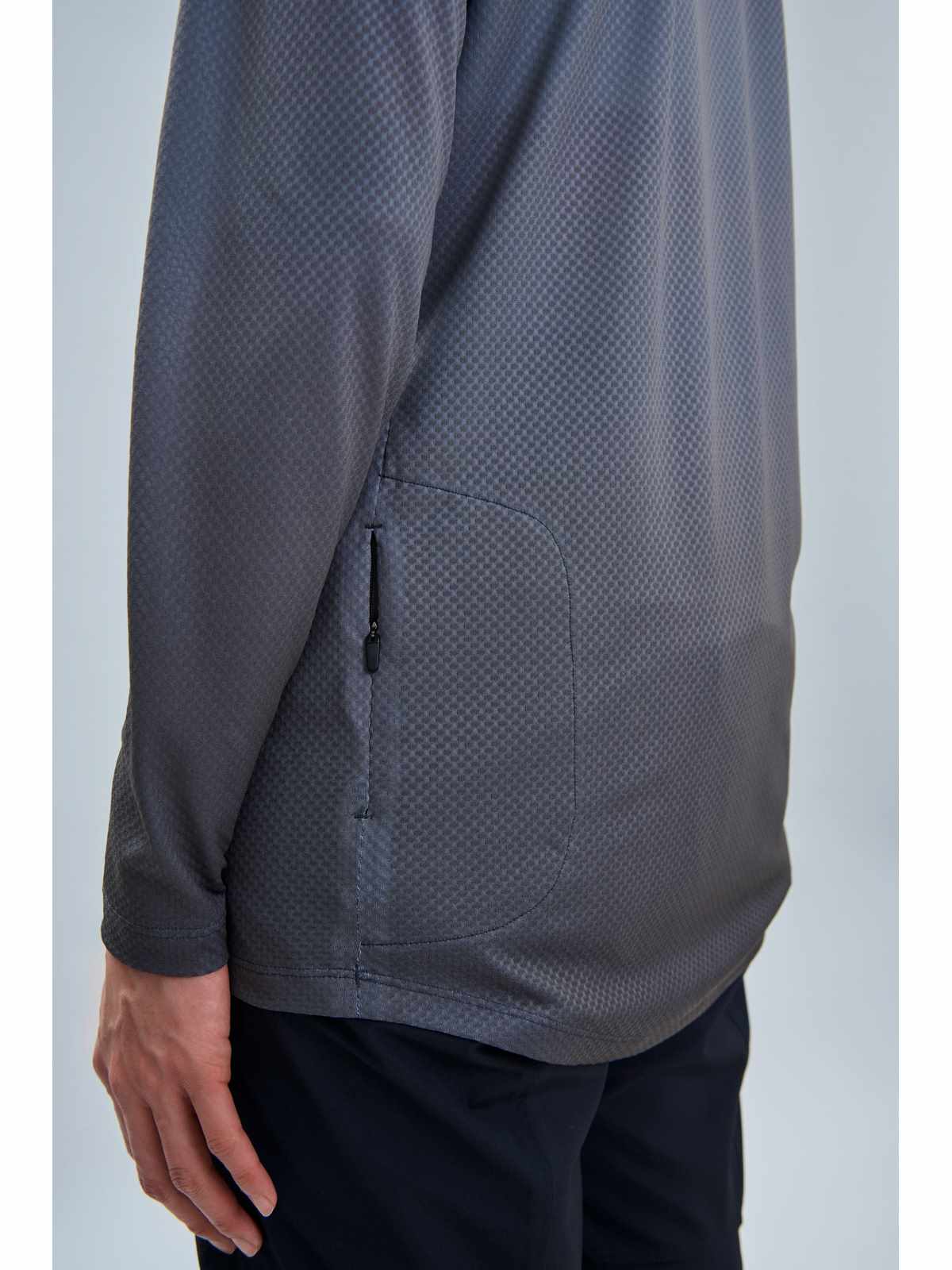 Koszulka rowerowa POC W's Essential MTB Lite LS Jersey - Gradient Sylvanite Grey - Image 4