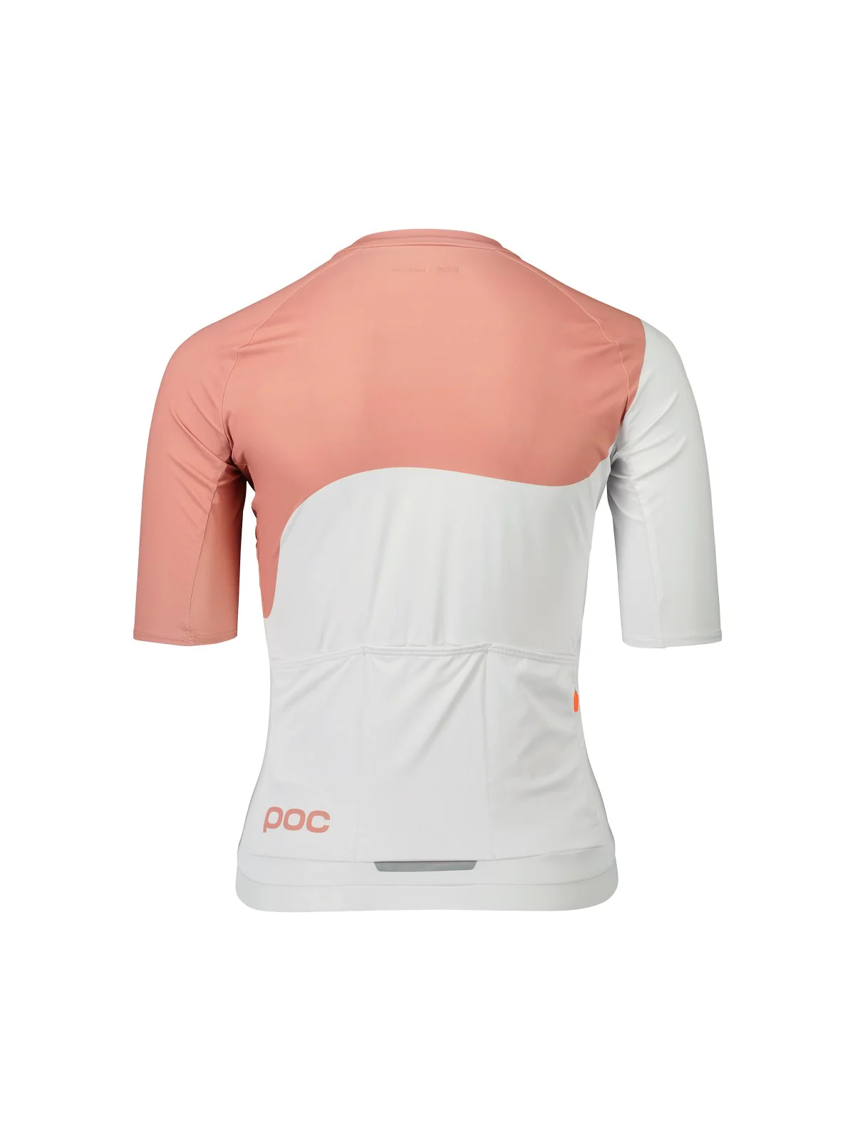 Koszulka rowerowa POC W's Essential Road Jersey Print -Hydr. White/Rock Salt - Image 6