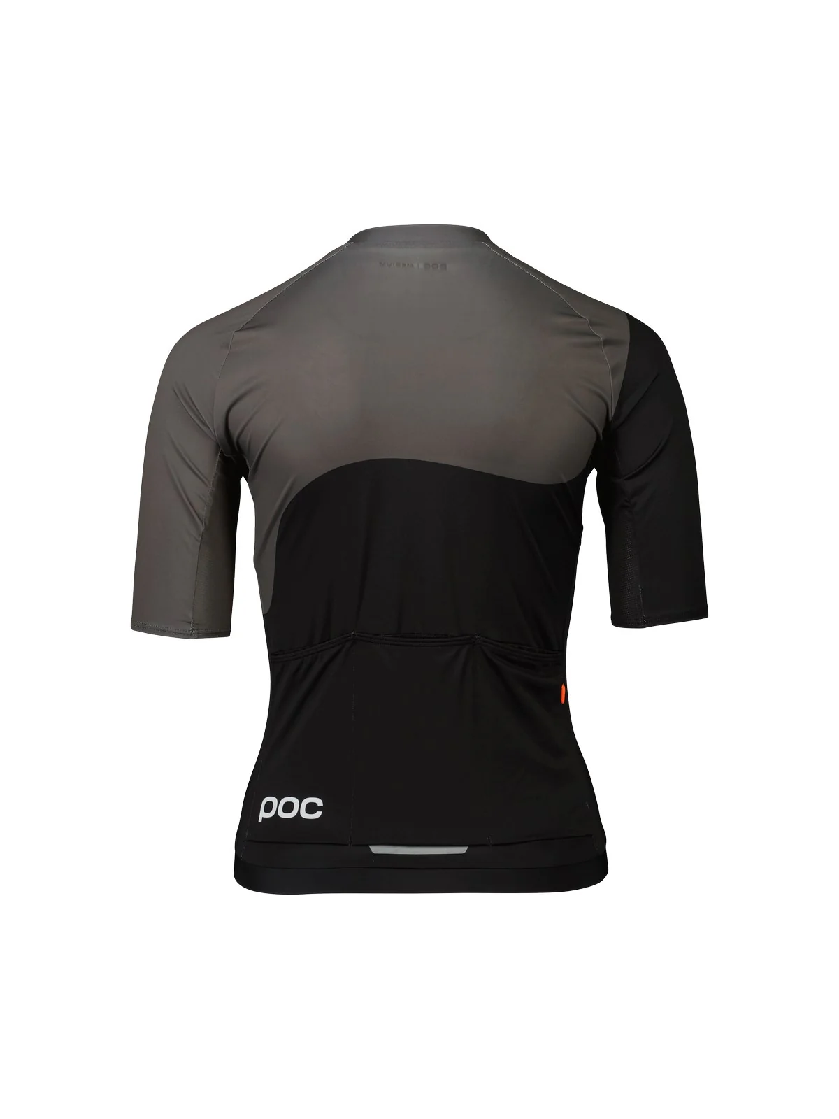Koszulka rowerowa POC W's Essential Road Jersey Print - Uran. Black/Sylvanite Grey - Image 5