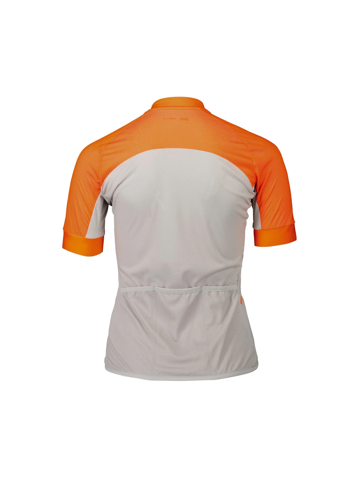 Koszulka rowerowa POC W's Essential Road Logo Jersey - Zink Orange/Gra. Grey - Image 6