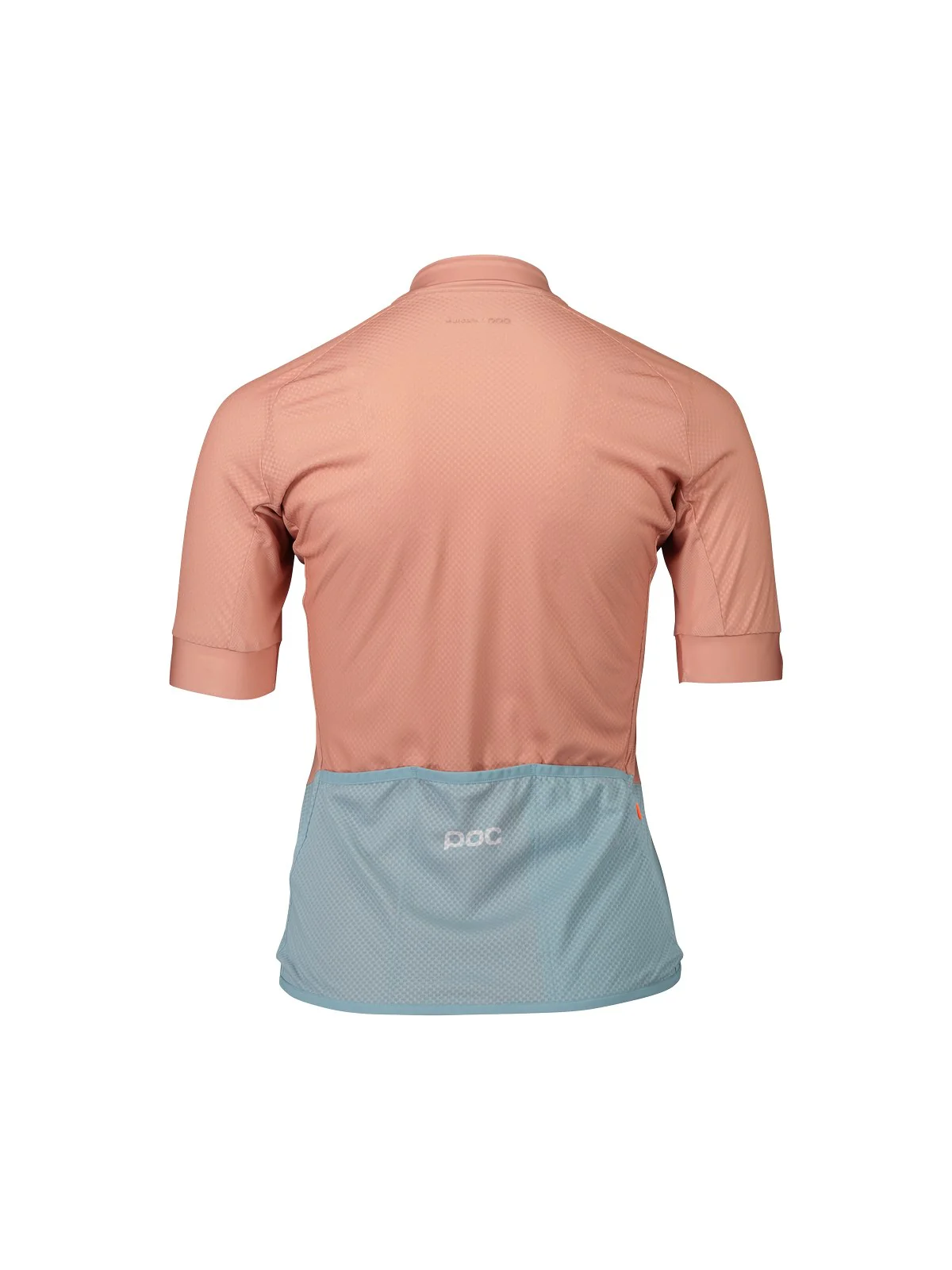 Koszulka rowerowa POC W's Essential Road Logo Jersey - Rock Salt/Mineral Blue - Image 2