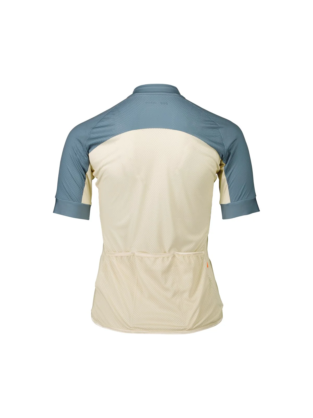 Koszulka rowerowa POC W's Essential Road Logo Jersey - Oke. Off-White/Cal. Blue - Image 5