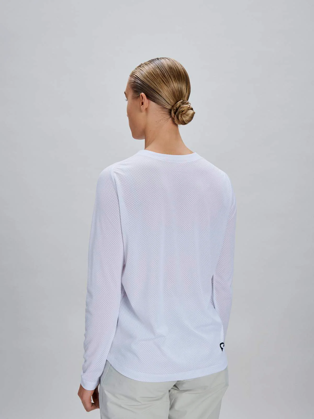 Koszulka rowerowa POC W's Motion Air L/S Jersey - Hyd. White - Image 3