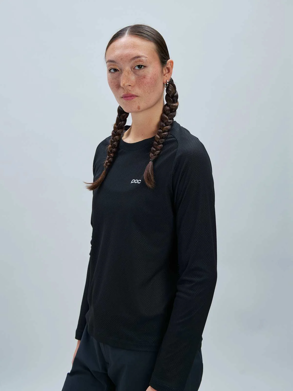 Koszulka rowerowa POC W's Motion Air L/S Jersey - Ur. Black - Image 2
