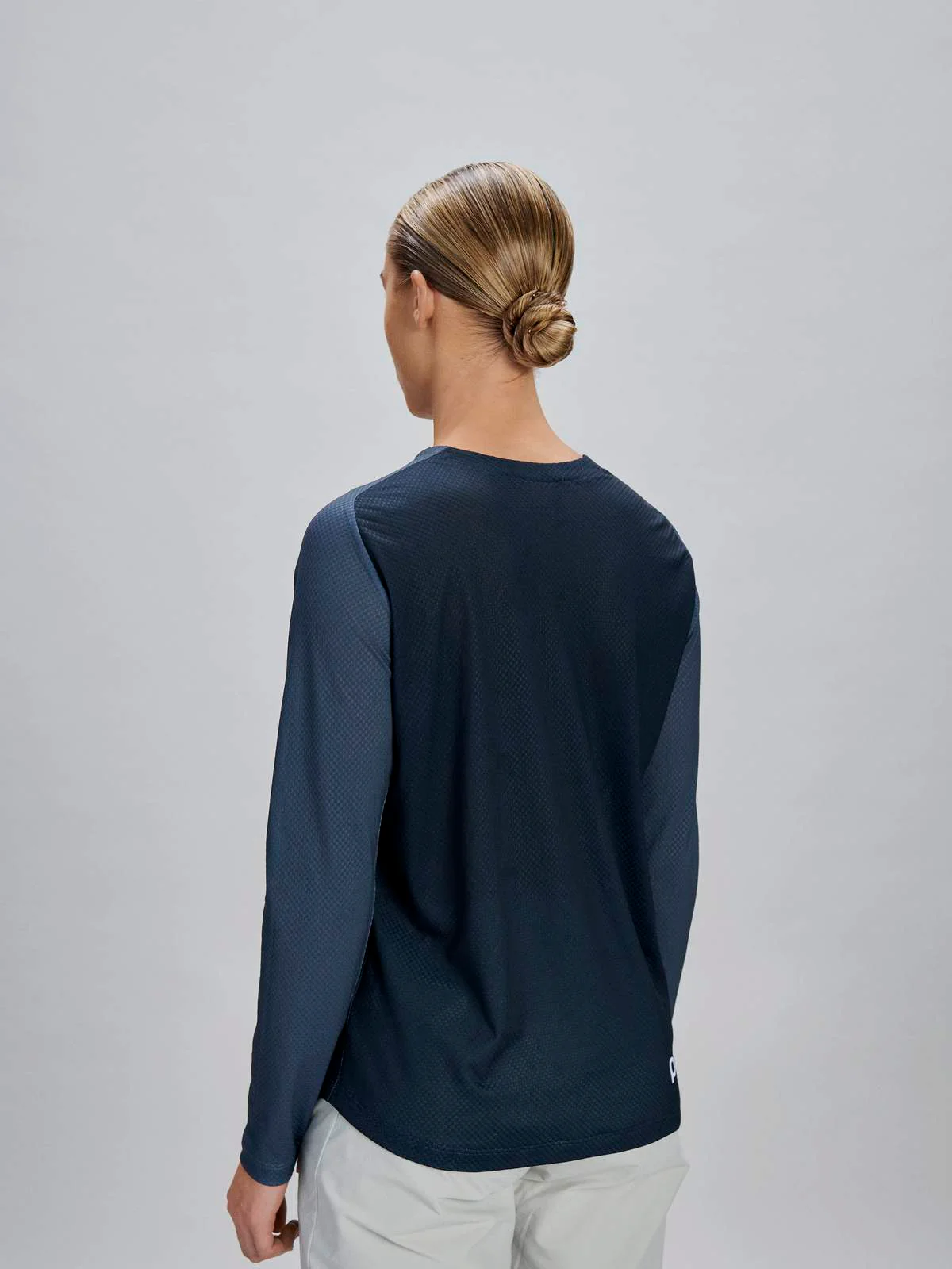 Koszulka rowerowa POC W's Motion Air L/S Jersey - Apatite Navy - Image 3