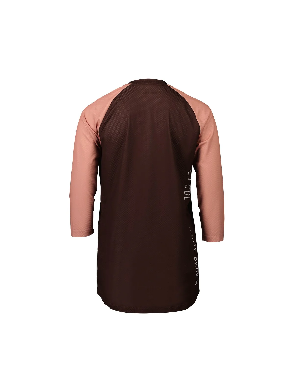 Koszulka rowerowa POC W's MTB Pure 3/4 Jersey - Axinite Brown/Rock Salt - Image 6