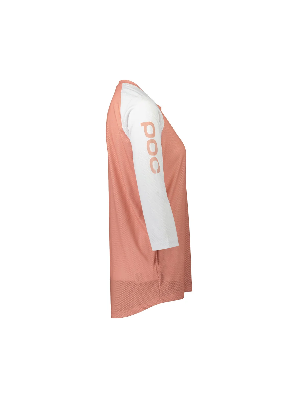Koszulka rowerowa POC W's MTB Pure 3/4 Jersey - Rock Salt/Hydr. White - Image 2