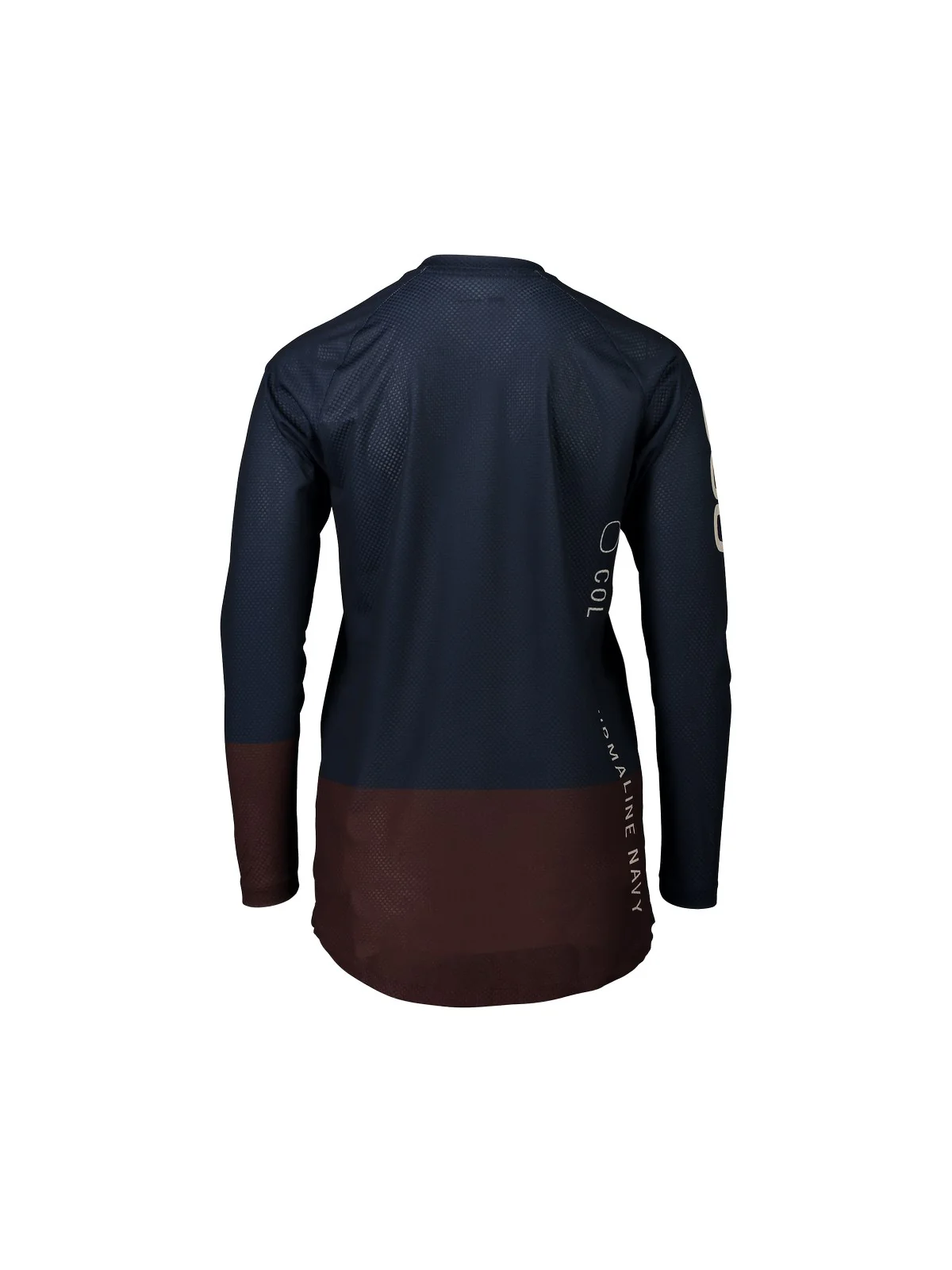 Koszulka rowerowa POC W's MTB PURE LS Jersey - Turmaline Navy/Axinite Brown - Image 6