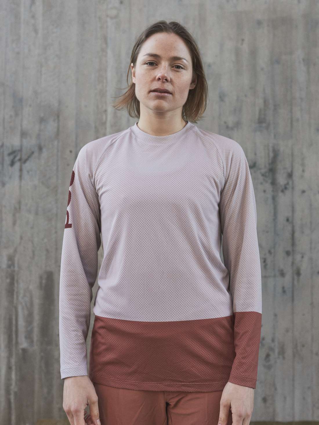 Koszulka rowerowa POC W's MTB PURE LS Jersey - Light Sand. Beige/Himalayan Salt - Image 2