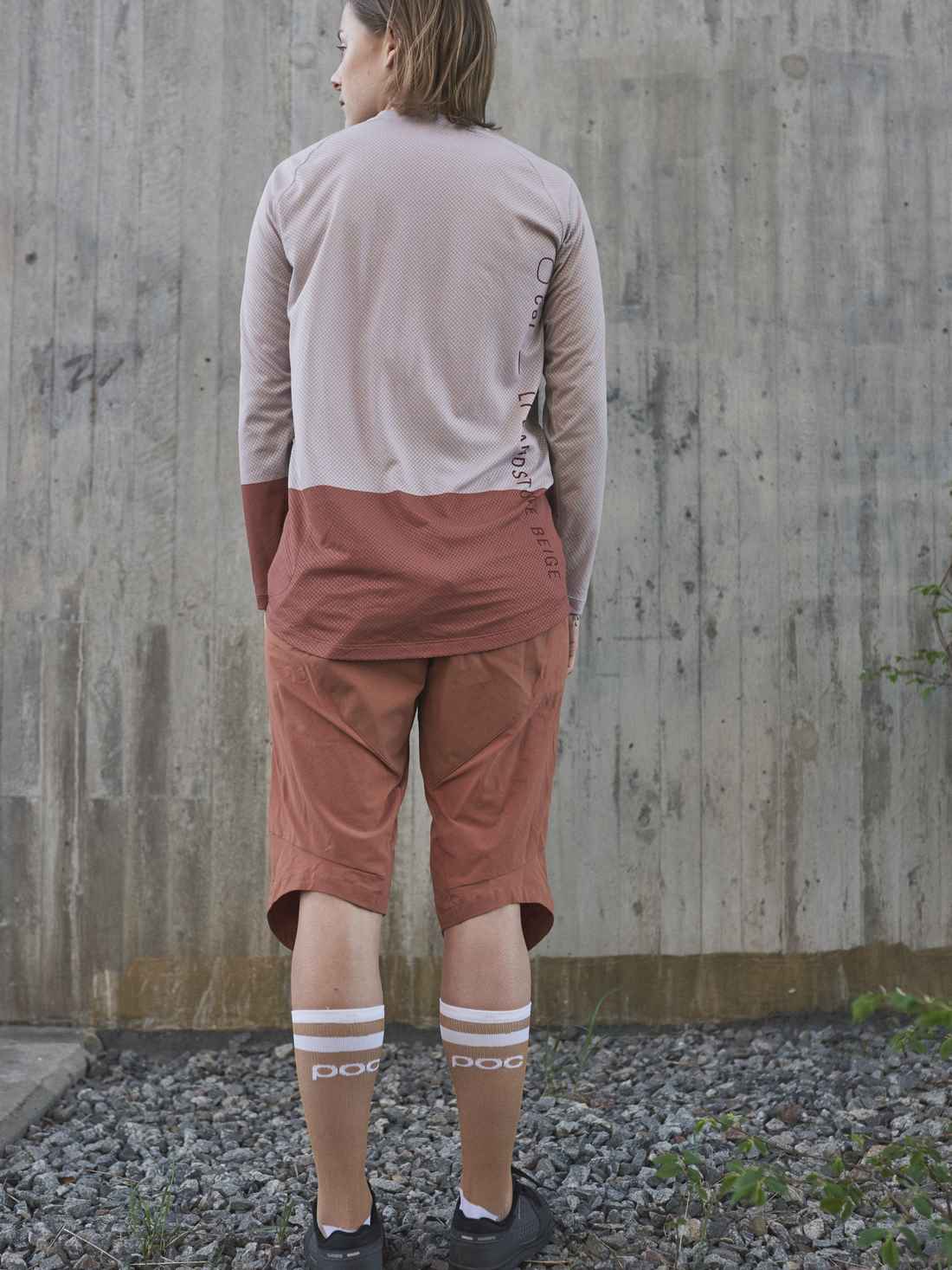 Koszulka rowerowa POC W's MTB PURE LS Jersey - Light Sand. Beige/Himalayan Salt - Image 5