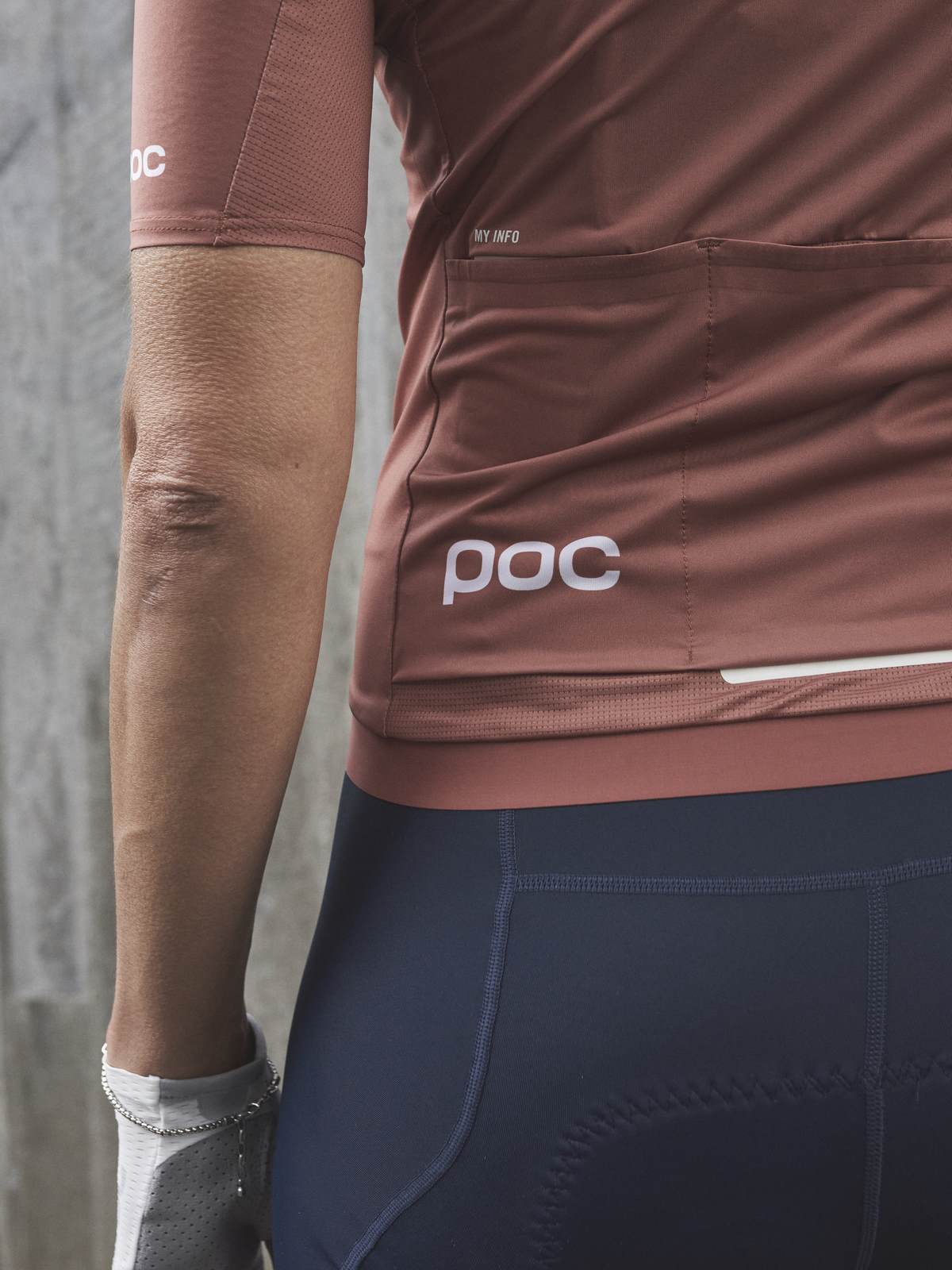 Koszulka rowerowa POC W's PRISTINE Jersey - Himalayan Salt - Image 3