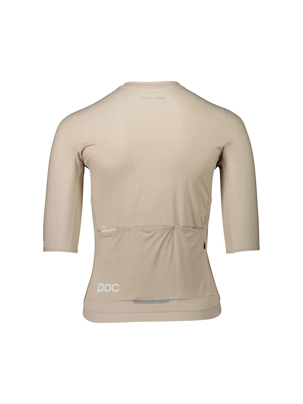 Koszulka rowerowa POC W's Pristine Jersey - Light Sandstone Beige - Image 2