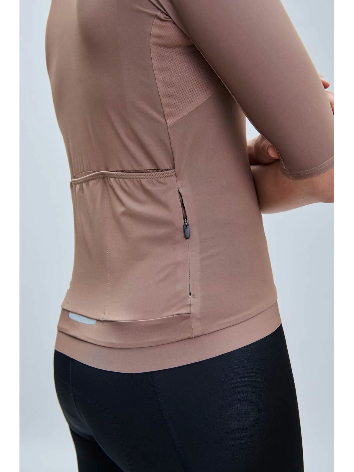 Koszulka rowerowa POC W's Pristine Jersey - Jasper Brown - Image 4