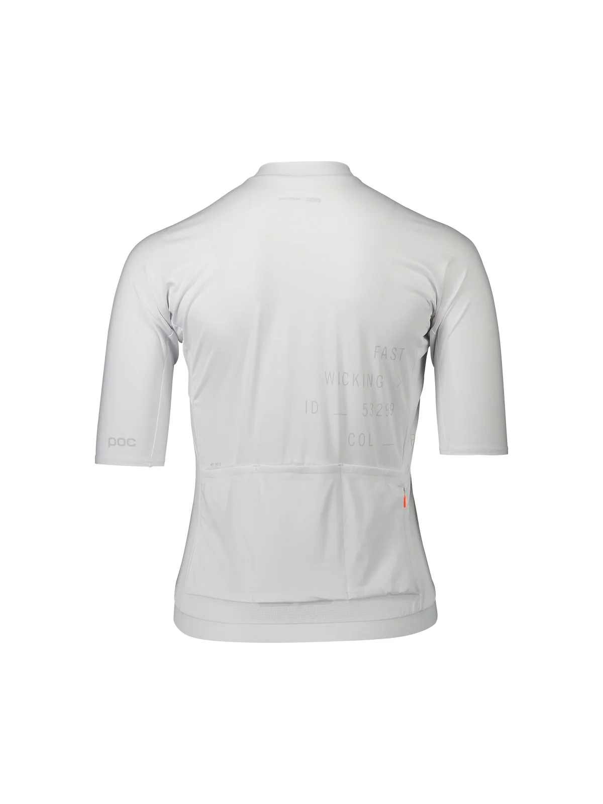 Koszulka rowerowa POC W's PRISTINE PRINT Jersey - Hydr. White - Image 6