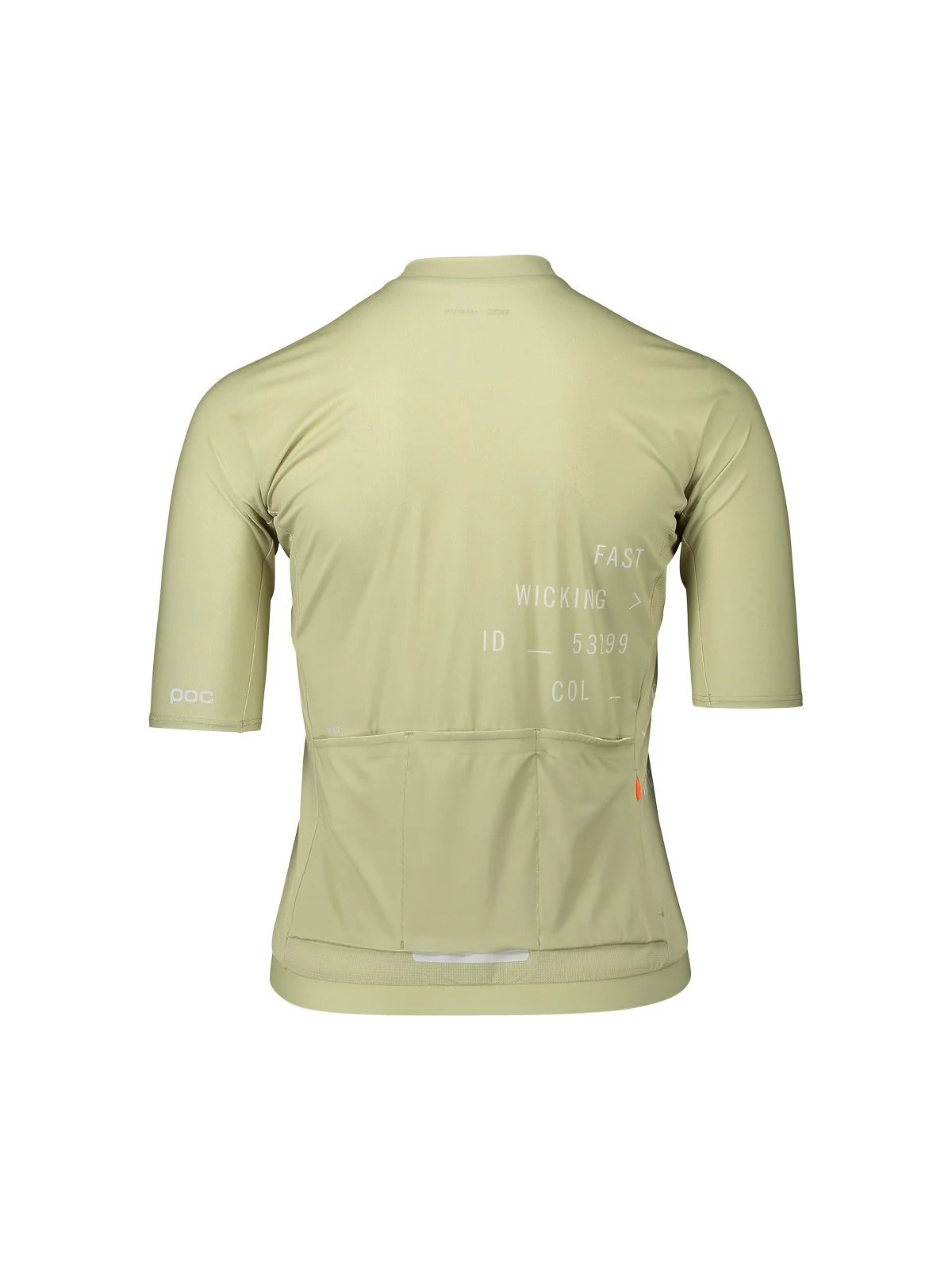 Koszulka rowerowa POC W's PRISTINE PRINT Jersey - Prehnite Green - Image 6