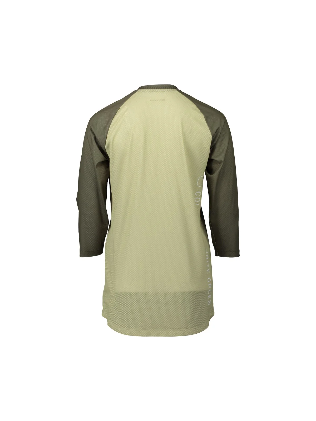 Koszulka rowerowa POC W'S PURE 3/4 - Prehnite Green/Epid. Green - Image 5