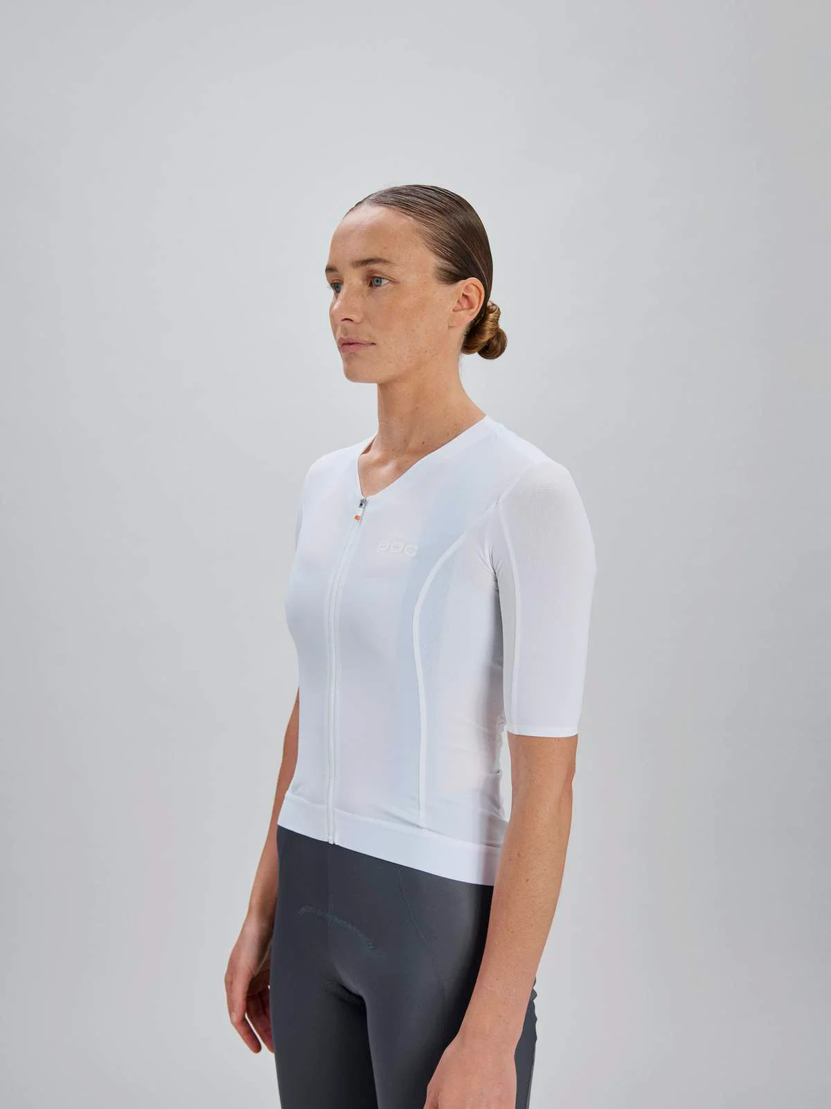 Koszulka rowerowa POC W's Raceday S/S Jersey - Hyd. White - Image 2